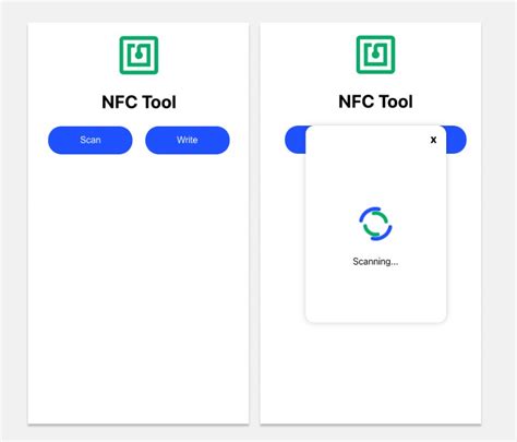 react project web nfc